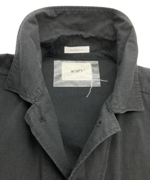 WTAPS（ダブルタップス）WTAPS (ダブルタップス) リップストップミリタリージャケット ブラック サイズ:03の古着・服飾アイテム