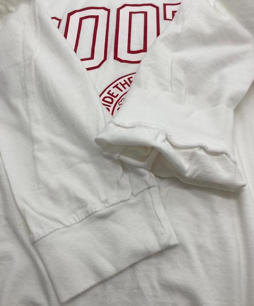 COOTIE PRODUCTIONS（クーティープロダクツ）COOTIE PRODUCTIONS (クーティープロダクツ) Print Oversized L/S Tee ホワイト サイズ:Lの古着・服飾アイテム