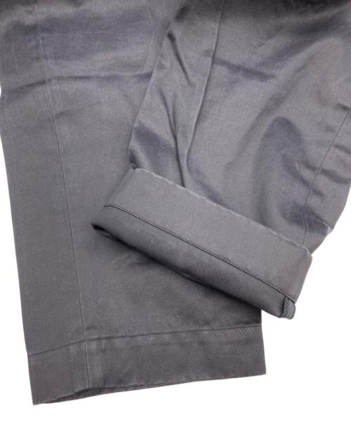 WTAPS（ダブルタップス）WTAPS (ダブルタップス) TUCK TROUSERS COTTON TWILL ブラック サイズ:X02の古着・服飾アイテム
