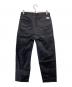 WTAPS (ダブルタップス) TUCK TROUSERS COTTON TWILL ブラック サイズ:X02：10000円