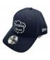 New Era（ニューエラ）の古着「コラボキャップ」｜ネイビー