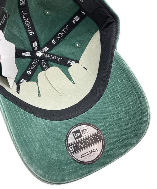 New Era（ニューエラ）New Era (ニューエラ) Y's (ワイズ) 9TWENTY Y's アシッドウォッシュ ダークグリーン グリーン 未使用品の古着・服飾アイテム