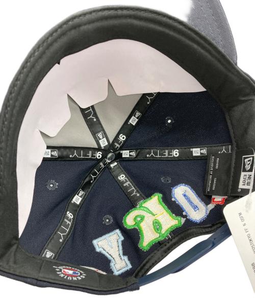 New Era（ニューエラ）New Era (ニューエラ) SAINT MICHAEL (セントマイケル) MLB (エムエルビー) コラボワッペンキャップ ネイビー 未使用品の古着・服飾アイテム