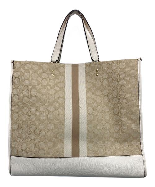 COACH（コーチ）COACH (コーチ) デンプシー トート 40 ベージュの古着・服飾アイテム