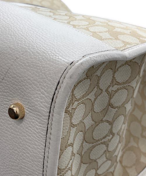 COACH（コーチ）COACH (コーチ) デンプシー トート 40 ベージュの古着・服飾アイテム