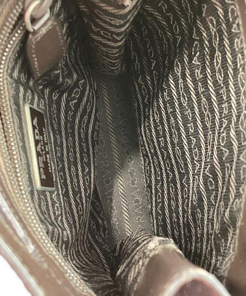 PRADA（プラダ）PRADA (プラダ) ハンドバッグ ブラウンの古着・服飾アイテム