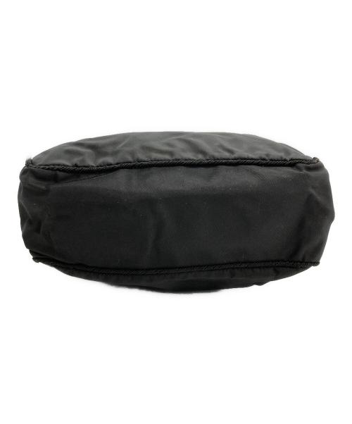 PRADA（プラダ）PRADA (プラダ) ナイロンビーズハンドバッグ ブラックの古着・服飾アイテム