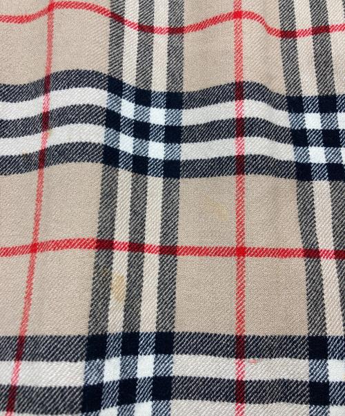 Burberry's（バーバリー）Burberry's (バーバリーズ) [OLD]ノバチェックウールラップスカート ベージュ サイズ:011AB2の古着・服飾アイテム