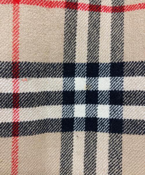 Burberry's（バーバリー）Burberry's (バーバリーズ) [OLD]ノバチェックウールラップスカート ベージュ サイズ:011AB2の古着・服飾アイテム