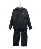 Columbiaコロンビア）の古着「ピクシーサンクチュアリーレインスーツ」｜ブラック