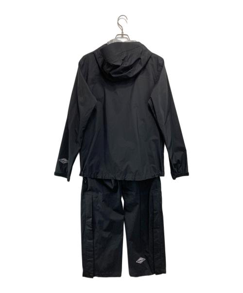 Columbia（コロンビア）Columbia (コロンビア) ピクシーサンクチュアリーレインスーツ ブラック サイズ:Lの古着・服飾アイテム