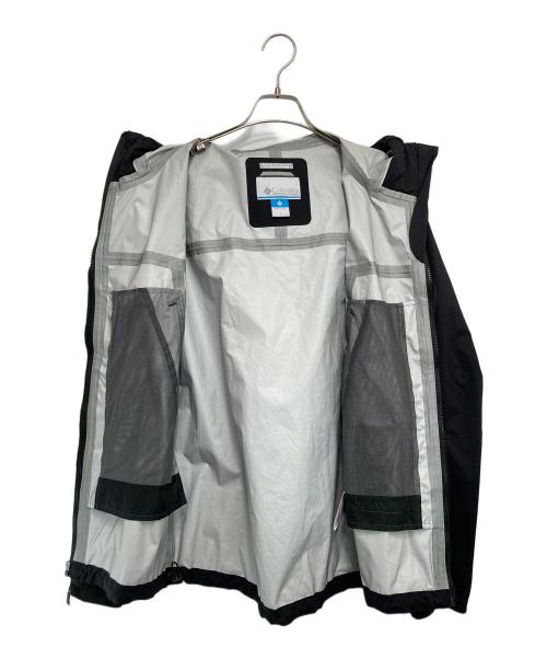 Columbia（コロンビア）Columbia (コロンビア) ピクシーサンクチュアリーレインスーツ ブラック サイズ:Lの古着・服飾アイテム