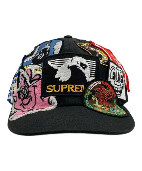 SUPREME（シュプリーム）SUPREME (シュプリーム) Patches 6-Panel ブラック サイズ:58CMの古着・服飾アイテム