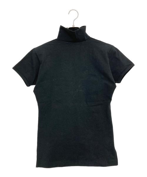 YOHJI YAMAMOTO（ヨウジヤマモト）YOHJI YAMAMOTO (ヨウジヤマモト) 90ｓ S/Sハイネックカットソー ブラック サイズ:Ｍの古着・服飾アイテム