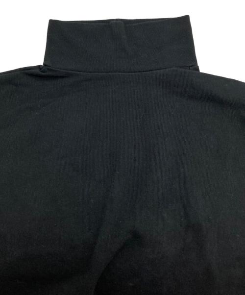 YOHJI YAMAMOTO（ヨウジヤマモト）YOHJI YAMAMOTO (ヨウジヤマモト) 90ｓ S/Sハイネックカットソー ブラック サイズ:Ｍの古着・服飾アイテム