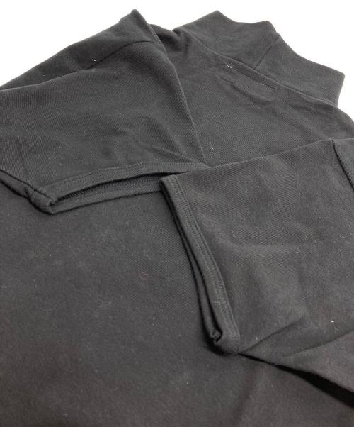 YOHJI YAMAMOTO（ヨウジヤマモト）YOHJI YAMAMOTO (ヨウジヤマモト) 90ｓ S/Sハイネックカットソー ブラック サイズ:Ｍの古着・服飾アイテム