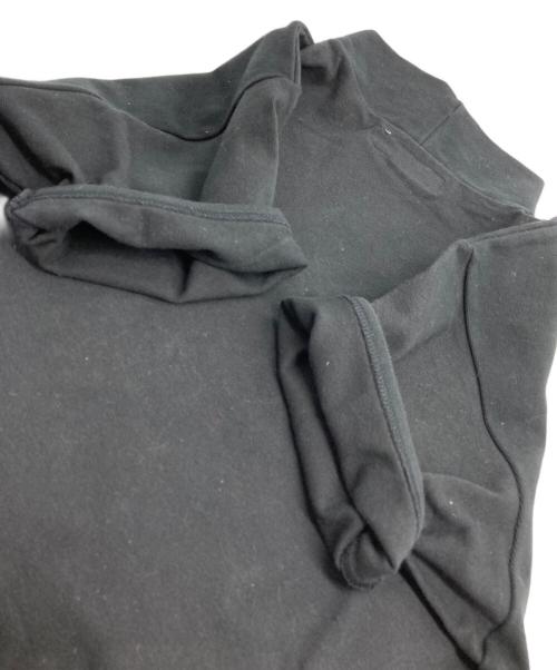 YOHJI YAMAMOTO（ヨウジヤマモト）YOHJI YAMAMOTO (ヨウジヤマモト) 90ｓ S/Sハイネックカットソー ブラック サイズ:Ｍの古着・服飾アイテム