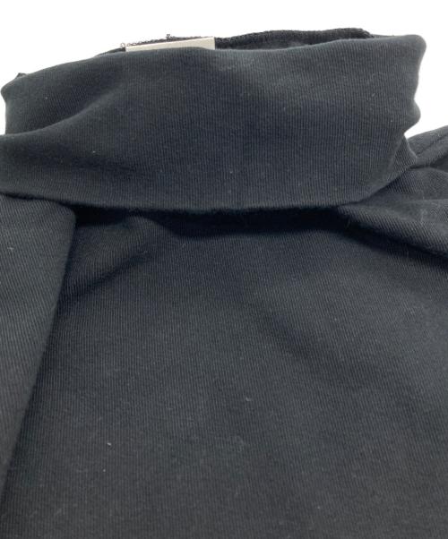 YOHJI YAMAMOTO（ヨウジヤマモト）YOHJI YAMAMOTO (ヨウジヤマモト) 90ｓ S/Sハイネックカットソー ブラック サイズ:Ｍの古着・服飾アイテム