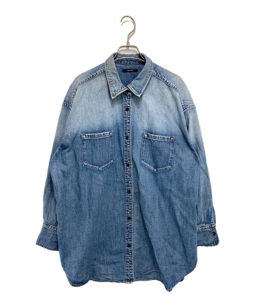 JOURNAL STANDARD（ジャーナルスタンダード）JOURNAL STANDARD (ジャーナルスタンダード) ライトオンスデニムシャツ インディゴ サイズ:Fの古着・服飾アイテム