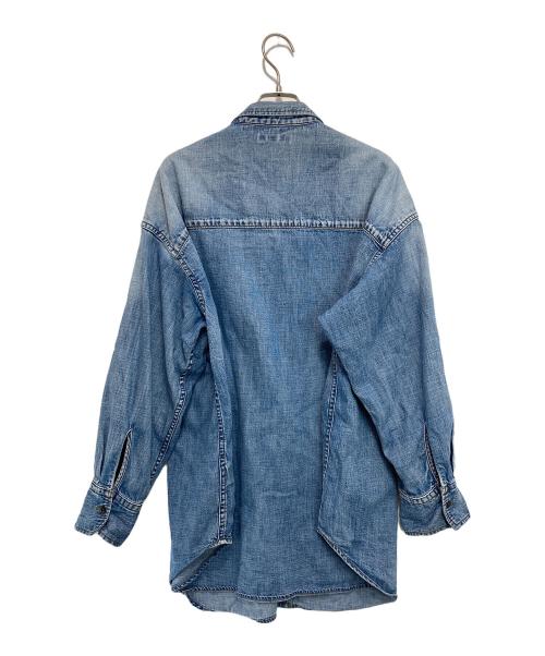 JOURNAL STANDARD（ジャーナルスタンダード）JOURNAL STANDARD (ジャーナルスタンダード) ライトオンスデニムシャツ インディゴ サイズ:Fの古着・服飾アイテム