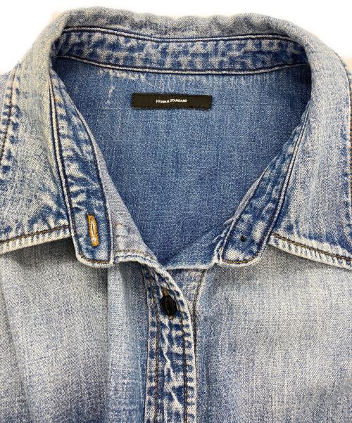 JOURNAL STANDARD（ジャーナルスタンダード）JOURNAL STANDARD (ジャーナルスタンダード) ライトオンスデニムシャツ インディゴ サイズ:Fの古着・服飾アイテム