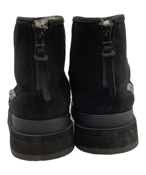suicoke（スイコック）suicoke (スイコック) SHERPA ジップ ムートンブーツ ブラック サイズ:27の古着・服飾アイテム