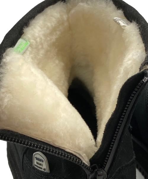 suicoke（スイコック）suicoke (スイコック) SHERPA ジップ ムートンブーツ ブラック サイズ:27の古着・服飾アイテム