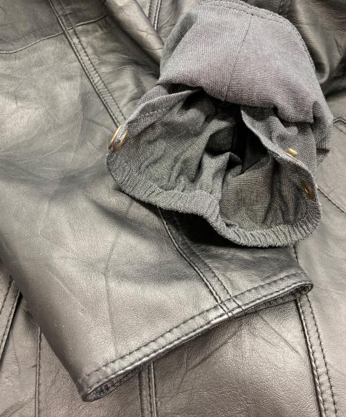 yoused（ユーズド）yoused (ユーズド) レザージャケット ブラック サイズ:１の古着・服飾アイテム