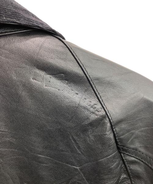 yoused（ユーズド）yoused (ユーズド) レザージャケット ブラック サイズ:１の古着・服飾アイテム