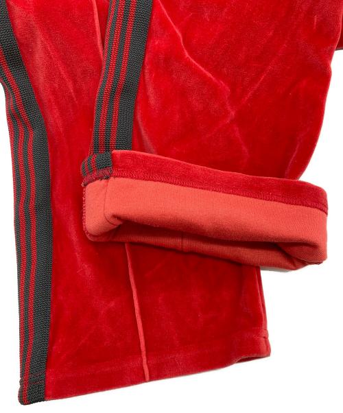 Needles（ニードルズ）Needles (ニードルズ) ベロアトラックパンツ レッド サイズ:Sの古着・服飾アイテム