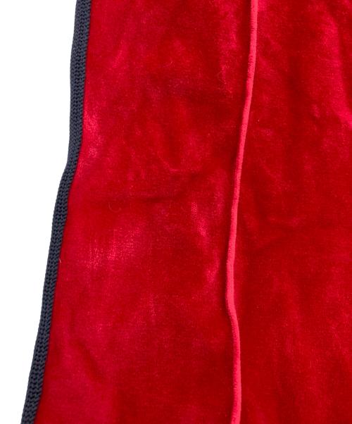 Needles（ニードルズ）Needles (ニードルズ) ベロアトラックパンツ レッド サイズ:Sの古着・服飾アイテム
