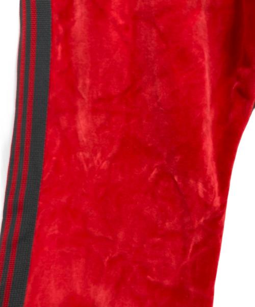 Needles（ニードルズ）Needles (ニードルズ) ベロアトラックパンツ レッド サイズ:Sの古着・服飾アイテム