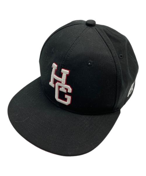 Hysteric Glamour（ヒステリックグラマー）Hysteric Glamour (ヒステリックグラマー) HG刺繍 ベースボールキャップ ブラック サイズ:FREEの古着・服飾アイテム
