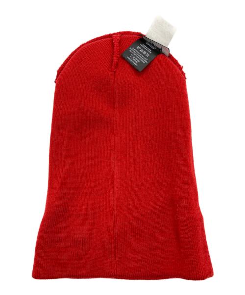 stussy（ステューシー）stussy (ステューシー) FULL SUIT JACQUARD CUFF BEANIE レッドの古着・服飾アイテム