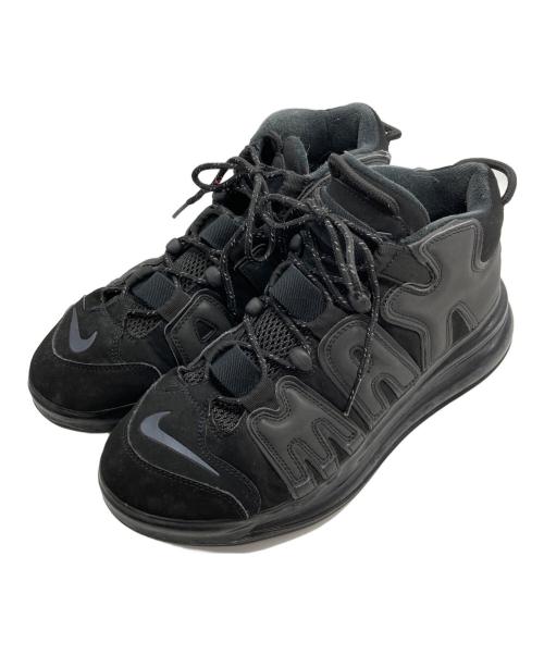 NIKE（ナイキ）NIKE (ナイキ) AIR MORE UPTEMPO 720 ブラック サイズ:27.5の古着・服飾アイテム