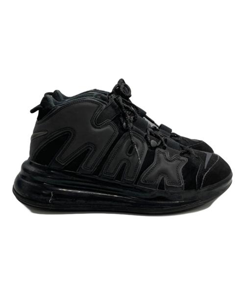 NIKE（ナイキ）NIKE (ナイキ) AIR MORE UPTEMPO 720 ブラック サイズ:27.5の古着・服飾アイテム