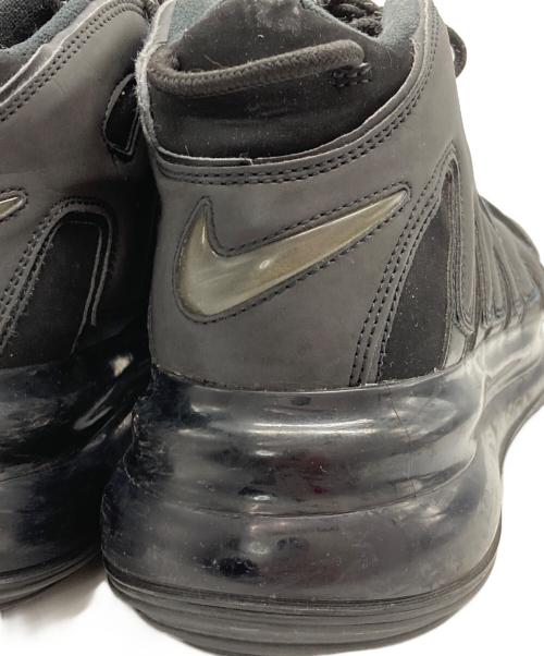 NIKE（ナイキ）NIKE (ナイキ) AIR MORE UPTEMPO 720 ブラック サイズ:27.5の古着・服飾アイテム