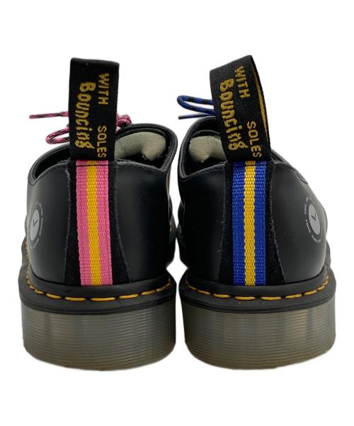 Dr.Martens（ドクターマーチン）Dr.Martens (ドクターマーチン) ATMOS (アトモス) コラボ3ホールレザーシューズ ブラック サイズ:UK9の古着・服飾アイテム