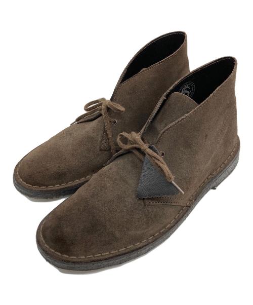 CLARKS（クラークス）CLARKS (クラークス) スウェードブーツ ブラウン サイズ:27の古着・服飾アイテム