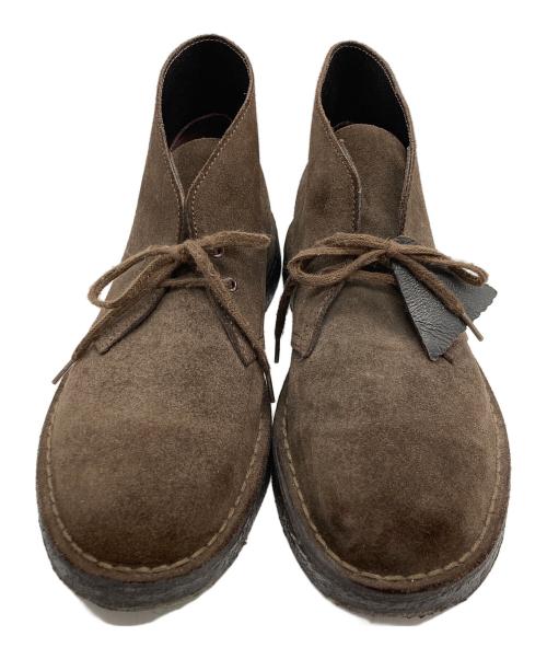 CLARKS（クラークス）CLARKS (クラークス) スウェードブーツ ブラウン サイズ:27の古着・服飾アイテム