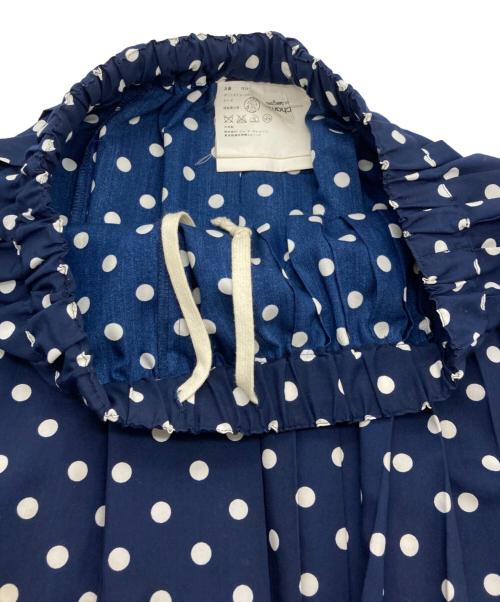 ROBE DE CHAMBRE COMME DES GARCONS（ローブドシャンブル コムデギャルソン）ROBE DE CHAMBRE COMME DES GARCONS (ローブドシャンブル コムデギャルソン) ドットスカート ネイビー サイズ:-の古着・服飾アイテム
