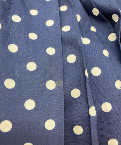 ROBE DE CHAMBRE COMME DES GARCONS（ローブドシャンブル コムデギャルソン）ROBE DE CHAMBRE COMME DES GARCONS (ローブドシャンブル コムデギャルソン) ドットスカート ネイビー サイズ:-の古着・服飾アイテム