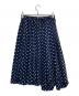 ROBE DE CHAMBRE COMME DES GARCONS (ローブドシャンブル コムデギャルソン) ドットスカート ネイビー サイズ:-：11000円