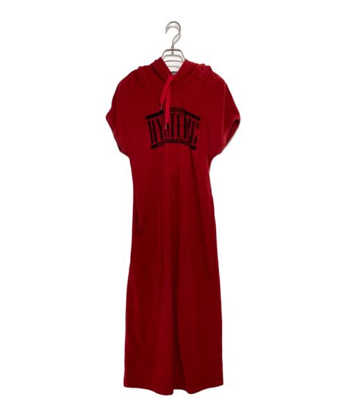 Hysteric Glamour（ヒステリックグラマー）Hysteric Glamour (ヒステリックグラマー) パーカーワンピース レッド サイズ:SIZE FREEの古着・服飾アイテム