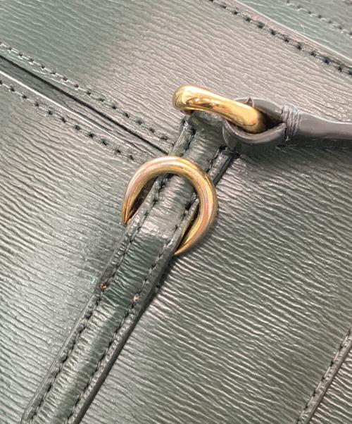 LAUREN RALPH LAUREN（ローレンラルフローレン）LAUREN RALPH LAUREN (ローレンラルフローレン) トートバッグ グリーンの古着・服飾アイテム