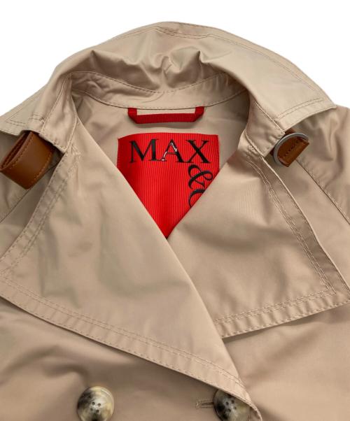 MAX&Co.（マックスアンドコー）MAX&Co. (マックスアンドコー) トレンチコート ベージュ サイズ:JP38/CH34の古着・服飾アイテム