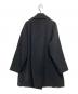 JOURNAL STANDARD relume (ジャーナルスタンダード レリューム) 尾州ウールモッサWブレストハーフコート ブラック サイズ:38：13000円