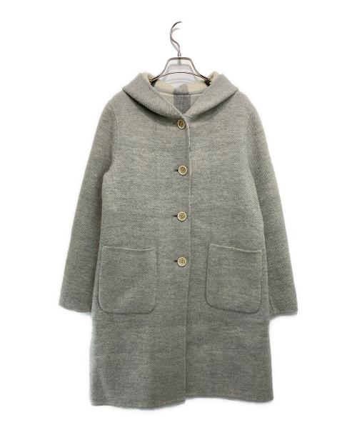 ARTISAN（アルチザン）ARTISAN (アルチザン) エアファブリバー ウールコート グレー サイズ:9の古着・服飾アイテム