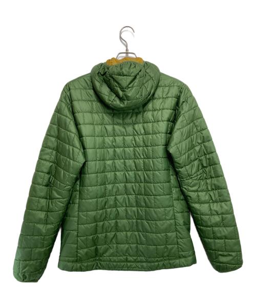 Patagonia（パタゴニア）Patagonia (パタゴニア) メンズ・ナノ・パフ・フーディ カーキ サイズ:Mの古着・服飾アイテム