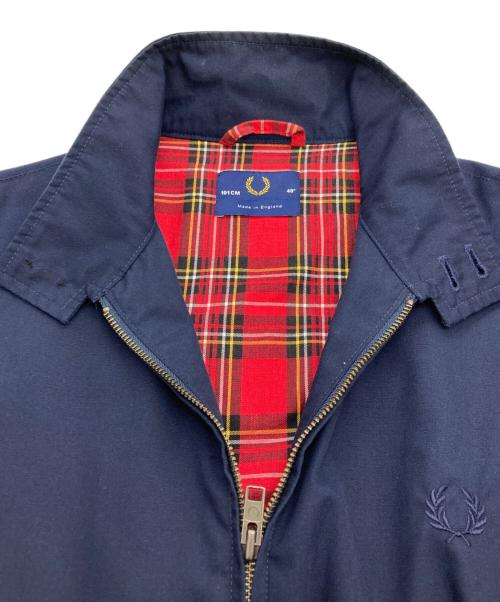 FRED PERRY（フレッドペリー）FRED PERRY (フレッドペリー) 裏チェックスイングトップ ネイビー サイズ:40の古着・服飾アイテム